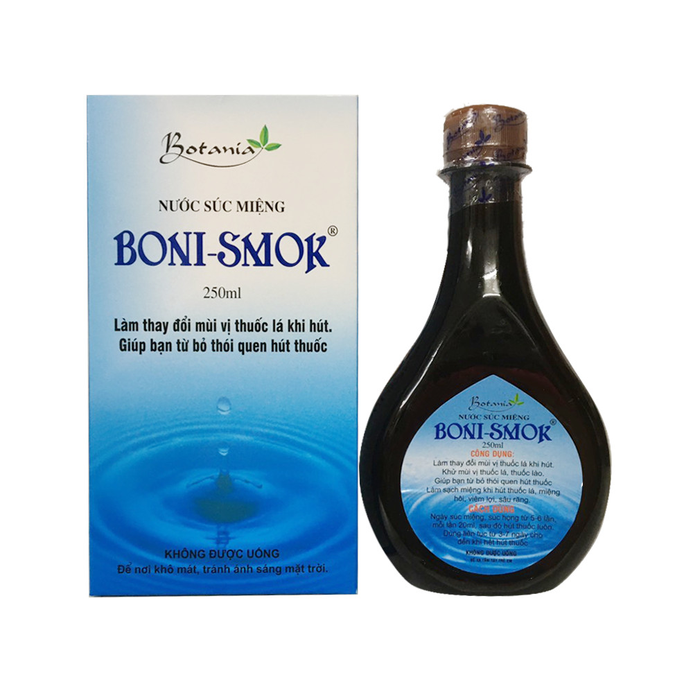   Nước súc miệng Boni-Smok